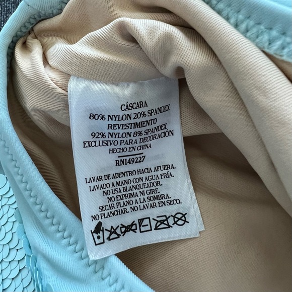 NWT Shade Critters Flippy Sequin Rainbow Swimsuit - Picture 7 of 10